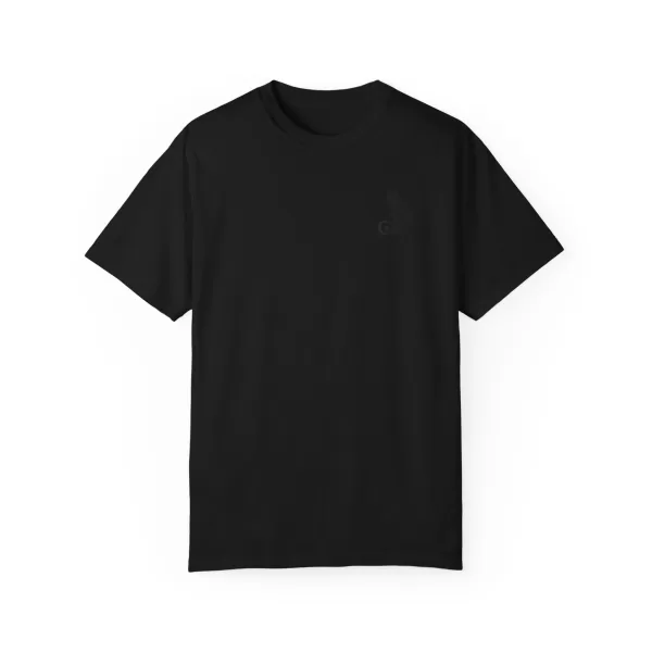 Catastrophe Minimalist Cat Line Art Pocket Graphic T-Shirt - Image 6