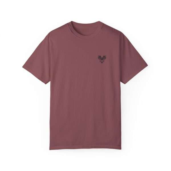 Catastrophe Minimalist Tribal Bird Pocket Graphic T-shirt - Image 4