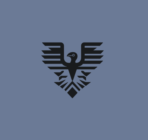 Catastrophe Minimalist Tribal Bird Pocket Graphic T-shirt - Image 2